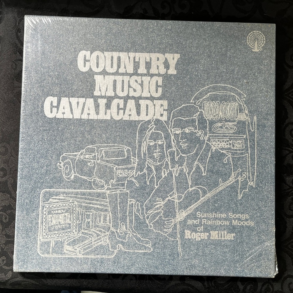 Roger Miller Country Music Cavalcade Sunshine Songs Rainbow Moods 2 LP Vinyl New